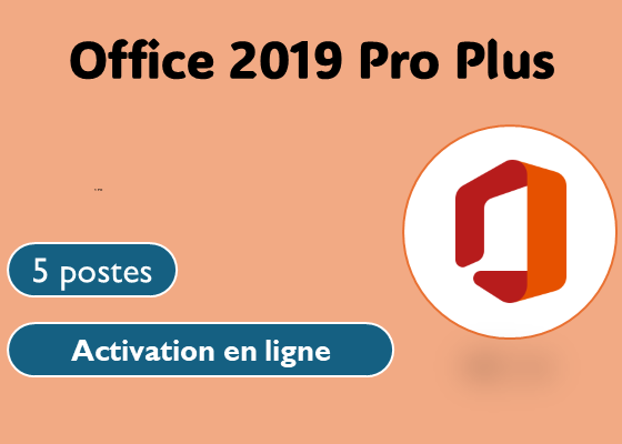 Office 2019 (5 postes)
