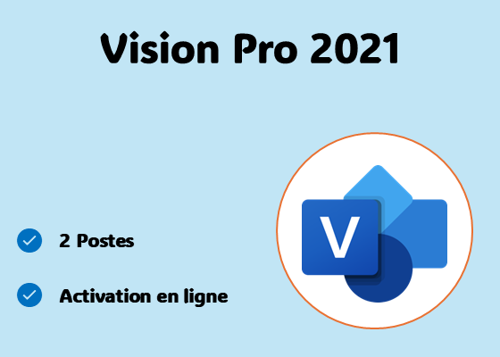 Visio Pro 2021 (2 Postes)